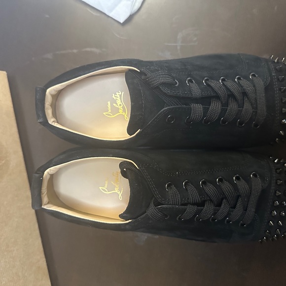 Spiked suede sneakers - Picture 7 of 8